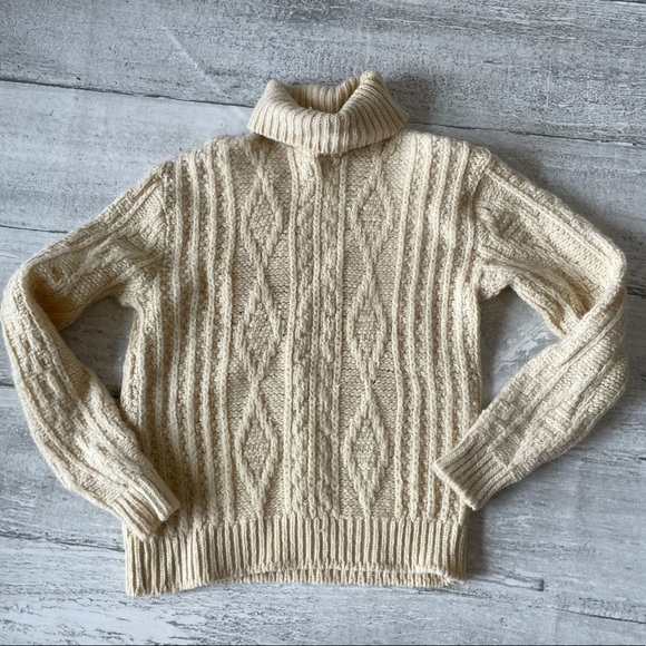 Pendleton Sweaters - Vintage Pendleton Turtleneck Wool Sweater Sz Large